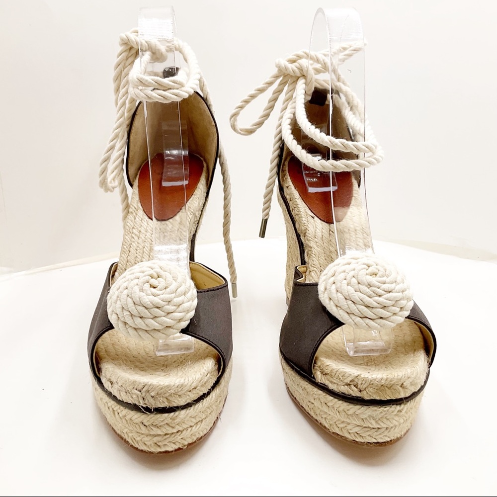🆕{Kate Spade} Lace-Up Wedge Espadrilles - Picture 15 of 15